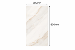 Carreaux muraux en céramique 300x600mm, design marbre brillant, pour intérieurs résidentiels et commerciaux, très demandés mondialement - Product Image 2