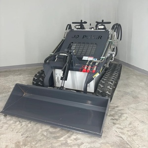Chargeuse compacte professionnelle de qualité supérieure pour les travaux de construction, d'agriculture et d'aménagement paysager, mini-chargeuse compacte JQ Power - Product Image 5
