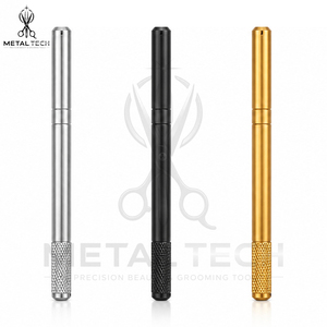 Stainless Steel Hair Extension Latch Hook Loop Threader Pulling Needle Tool Silver Black Gold Micro Ring Salon Equipment - Product Image 6