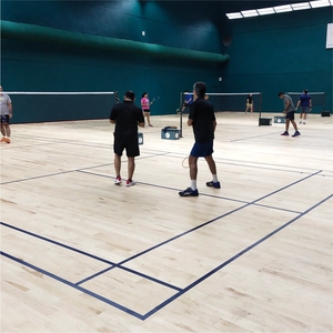 Wooden Flooring for <b>Badminton</b> Courts-Eco-Friendly Shock Absorption Indoor/Outdoor Sports Manufacturer - Product Image 5