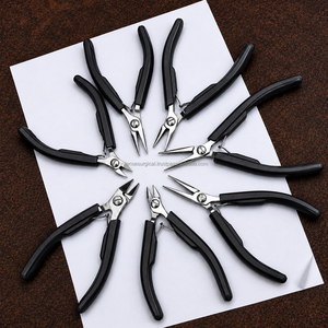 Lindstrom Custom Logo Stainless Steel Jewelry Making Pliers Set Precision <b>Wire</b> Cutting Bending Beading Hand Tools Black - Product Image 1