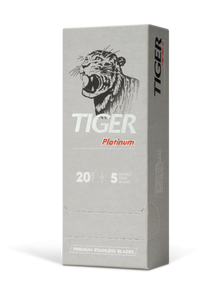 Cuchillas Desechables Tiger Superior Premium de un Solo Filo, Hechas de Acero Inoxidable Sueco con Recubrimiento de Cromo PTFE para un Afeitado Suave - Product Image 6