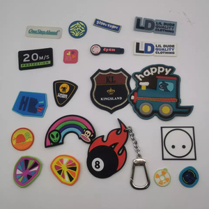 Patch 3D professionnel en PVC |   Étiquette de marque en caoutchouc de style silicone pour vêtements de sport et équipements de gym |   Prix direct usine - Product Image 4