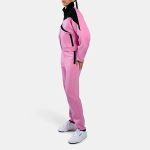 Conjunto Deportivo Casual de Terciopelo para Mujer, Estilo Lounge, de Dos Piezas, para Otoño - Product Image 3
