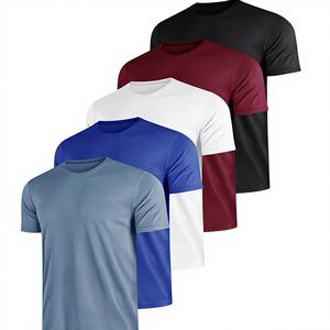 เสื้อยืดเปล่า Modern Edge Polystar สำหรับผู้ชาย ระบายอากาศได้ดี แห้งเร็ว ยืดหยุ่น ซักแล้วใส่สบาย เหมาะสำหรับใส่เล่นกีฬา ใส่ลำลอง แฟชั่นทันสมัย - Product Image 2