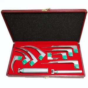 Fiber <b>Optic</b> Mccoy Laryngoscope Advanced Airway Management Tool With Laryngoscope Blades Kit Ent Diagnostic <b>Instruments</b> - Product Image 2