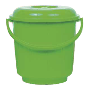 Seau simple indien de haute qualité de 20 litres avec couvercle seau en plastique léger pour le nettoyage de la maison et le stockage de l'eau - Product Image 3