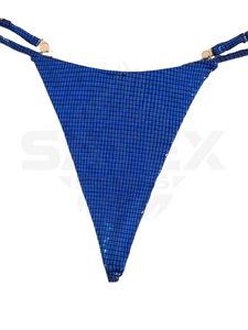 Ensemble deux pièces pour femme, maillot de bain bikini uni d'été, écologique, séchage rapide, Spandex/Polyester, logo frontal - Product Image 3