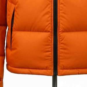Custom Logo Solid Color Lightweight Puffer <b>Jacket</b> for Men Over-Sized <b>Waterproof</b> Down Coats with <b>Warm</b> Zipper Closure - Product Image 6