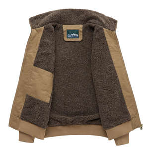 Chaqueta de Invierno Casual para Hombre, Estilo Retro Americano 2026, Nueva Chaqueta de Terciopelo con Material Cálido - Product Image 2