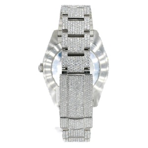 Montre automatique pour homme NYC DIAMOND EMPIRE, de haute qualité, élégante, luxueuse, vintage, en acier inoxydable, boîtier carré de 41 mm, verre japonais - Product Image 4