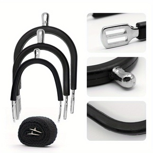 Espuelas de equitación de acero inoxidable de primera calidad con correas ajustables, duraderas, antirust, equipo ecuestre occidental para hombres y mujeres - Product Image 6