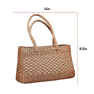 Sac fourre-tout pour femme, intérieur spacieux, design élégant, matériau haut de gamme, look luxueux, élégant, pour tous les jours, travail, voyage - Product Image 4