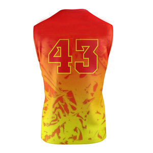 New Design Premium Quality 7V7 Uniform Quick Dry Wholesale Breathable 100% Polyester Fabric Customizable OEM Service for Adults - Product Image 6