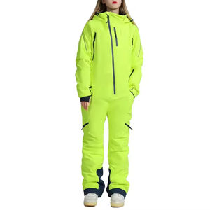 Conjunto de Traje de Esquí con Cremallera Térmica y Diseño Personalizado, Impermeable y Transpirable -Tex 10,000mm, Unisex, de Alta Calidad para Invierno - Product Image 5