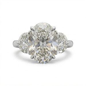 Premium IGI Certified Diamond Platinum <b>Ring</b> for Women Elegant Wedding & Party Jewelry with Modern Design Refined Craftsmanship - Product Image 1