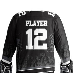 Unisex Ice Hockey Uniform High Quality Stitching Jersey Pants Set For Competitive Play And Practice - Product Image 6