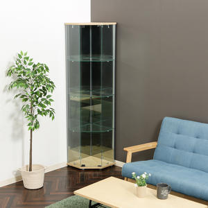 Armoire de rangement en verre TMG-G169 avec verre trempé, design moderne pour salon, bars à domicile, hôtels, restaurants et appartements - Product Image 1