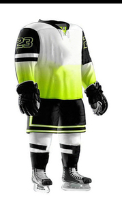 Meilleures ventes : Ensembles d'uniformes de hockey sur glace pour hommes adultes, respirants, durables, avec logo personnalisé, service OEM, tenue d'équipe - Product Image 5