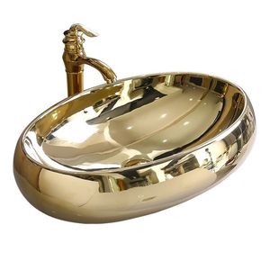 Vasque de Luxe en Laiton Doré pour Salle de Bain – Bol de Lavage Premium à Poser sur Comptoir pour Maison, Hôtel, Restaurant, Décoration Commerciale - Product Image 4