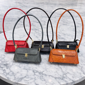 Bolsos de Mano de Piel de Cocodrilo de Lujo de Primera Calidad Luxali para Mujer, Diseño Personalizado, Piel Genuina, Soporte ODM/OEM - Product Image 2