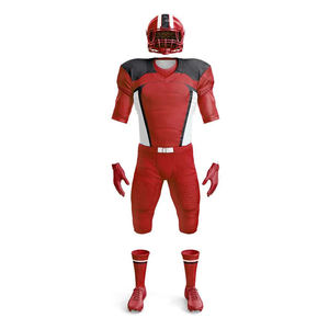 Jersey de Fútbol Americano Personalizado de Alta Calidad en Dos Tonos, Uniforme Profesional para Adultos con Mangas Cortas - Product Image 1