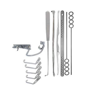 Kit de Instrumentos de Cirugía Reconstructiva para Rinoplastia Mayor Gubisch, Manual, Acero Inoxidable Alemán, Certificado CE por Dentavex - Product Image 2