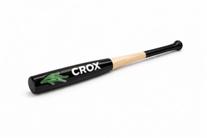 Bate de Béisbol de Madera Natural Ligero de 1 Pieza con Logotipo Personalizado de Crox Enterprises, Empuñadura de Goma |   Béisbol de Competición de Alto Rendimiento - Product Image 3
