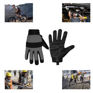 Gants de travail de sécurité en cuir véritable durables pour les mécaniciens, les ouvriers du bâtiment et les utilisations en extérieur - Product Image 5