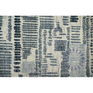 German Arctic <b>Serenity</b> Handwoven Wool Abstract Rug for Living Room, <b>Bed</b> Room 54 - Product Image 4