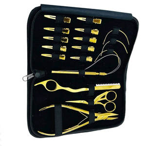 Kit de Herramientas para Extensiones de Cabello, Alicates Metálicos, Tijeras, Pinzas, Herramienta de Instalación y Remoción, Calidad Profesional Premium, Precio al por Mayor - Product Image 5
