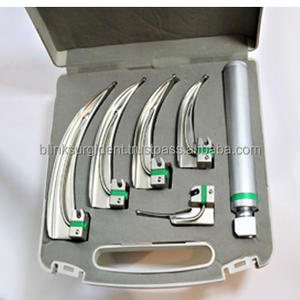 Laringoscopio de 4 Hojas, Juego de Laringoscopio de Fibra Óptica, Productos Quirúrgicos e Instrumentos ORL, Instrumentos de Un Solo Uso - Product Image 2