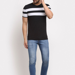 T-shirt tricoté surdimensionné pour homme, couleur unie, respirant, séchage rapide, léger, 220g, polyester/coton, coupe courte, collection été - Product Image 4