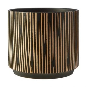 Minimalist Design Aluminium Design Gold&black Flower <b>Vase</b> For Home Decor Living Decor Wedding Decor - Product Image 1