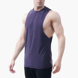 เสื้อกล้ามผ้าฝ้ายพีมาพรีเมียมสั่งทำขายส่งสำหรับผู้ชาย – เสื้อกล้ามออกกำลังกายระบายอากาศได้ดีสำหรับวิ่งและใส่ในช่วงฤดูร้อน - Product Image 3