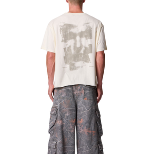 Mens O Neck Short Sleeve T Shirt Oversized Fit <b>Vintage</b> <b>Graphic</b> Front Back Print Streetwear Wholesale Custom OEM Cotton <b>Tee</b> Shirt - Product Image 2