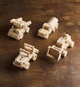 Coches de Juguete de Madera de Estilo Retro de Moda, Vehículos de Madera en Miniatura para Niños, Juego de Imitación, Regalos al por Mayor - Product Image 3