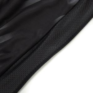 Maillot de cyclisme pour hommes à manches courtes, rayé noir et blanc, respirant, haut de sport - Product Image 2