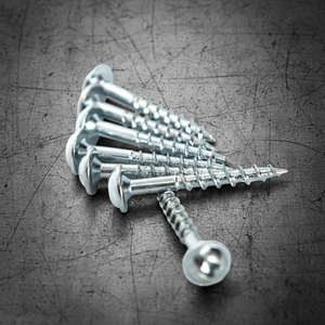 Tornillo para madera de cabeza alomada, métrico/pulgadas, autorroscante, Phillips/Pozi Drive, de acero al carbono/inoxidable, zincado/niquelado, rosca gruesa - Product Image 1