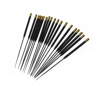 Espátula de microcirugía manual de acero inoxidable de alta calidad con gancho para vasos nerviosos, disección en forma de lágrima y cureta, aprobada por CE ISO - Product Image 2