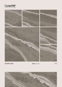 Carrelage en porcelaine mate haute résistance 600x600mm, surface céramique lisse décorative, revêtement mural et sol premium durable - Product Image 2