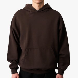 Nueva Llegada, Sudaderas Extra Grandes Unisex Personalizadas, Hombros Caídos, 100% Algodón, Mangas Largas, Sudaderas Gruesas para Adultos, Hombres y Mujeres - Product Image 1