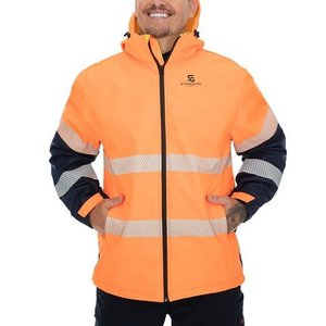 Chaqueta de Seguridad Reflectante de Alta Visibilidad para Hombre, Impermeable, Resistente al Viento, para Construcción y Seguridad, Invierno 2026 - Product Image 4