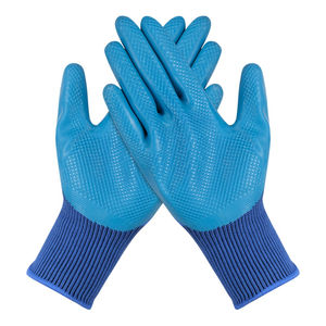 Gants de sécurité industriels antidérapants à prise ferme, enduits de latex, résistants aux coupures, pressés, froissés, vêtements de travail en latex - Product Image 2