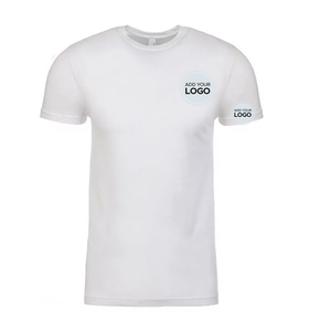 เสื้อยืดคอกลมแขนสั้นพิมพ์ลายดิจิทัลสำหรับผู้ชาย ผลิตจากผ้าฝ้าย/ใยไผ่ เป็นมิตรต่อสิ่งแวดล้อม - Product Image 1