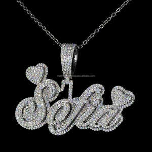 จี้ประดับเพชรโมอิสรูปหัวใจสำหรับเด็กชายและหญิงตามสั่ง - Product Image 4