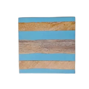 Sous-verre en bois de qualité solide nouvelle conception de style classique ustensiles de cuisine incroyable taille personnalisée forme Homeware tapis tampons - Product Image 2