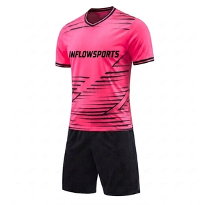 Top Quality Quick Dry Polyester Sportswear <b>Men</b> Soccer Wear Uniforms Custom Football Soccer Jerseys - Product Image 1