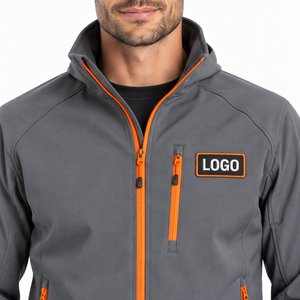 Chaqueta Softshell Personalizada OEM para Hombre, Chaqueta de Invierno Transpirable e Impermeable para Senderismo, Escalada y Pesca - Product Image 5