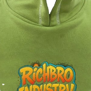 Boxy Distressed Faded Acid Wash Zip up Hoodie Men French Terry Cotton Puff Printing Streetwear Custom Heavyweight Hoodies - Product Image 4